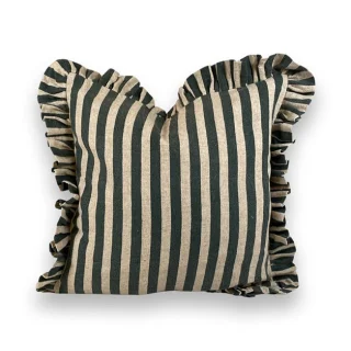 Kuddfodral, grönrandig