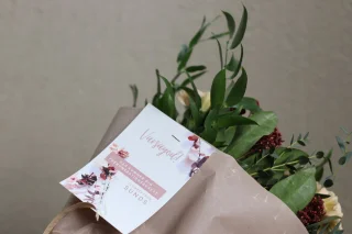 Test 4 månader, en bukett per månad