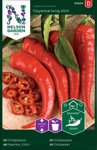 Chilipippuri 'Cayenne Long Slim'