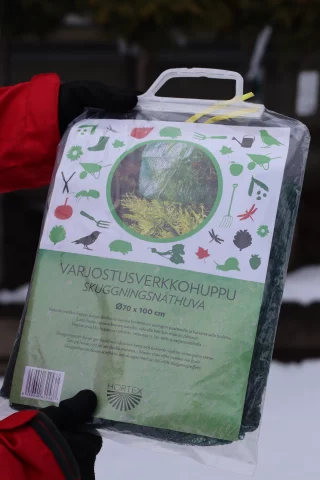 Varjostushuppu Ø70x100 cm