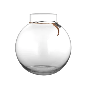 Pyöreä lasimaljakko, 22 cm