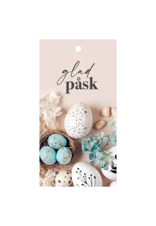 Bukettkort 'Glad Påsk'
