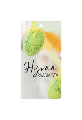 Bukettkort 'Hyvää Pääsiäistä'