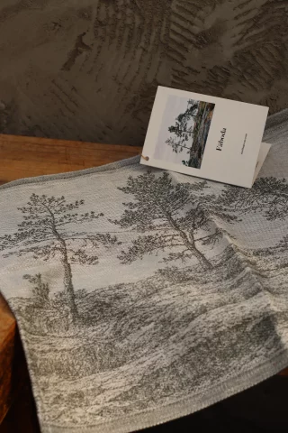 Fäboda pellavapyyhe, 55x45 cm