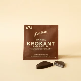 Mandelkrokant mörkchoklad 70 g