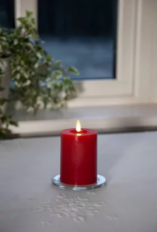 LED blockljus, röd