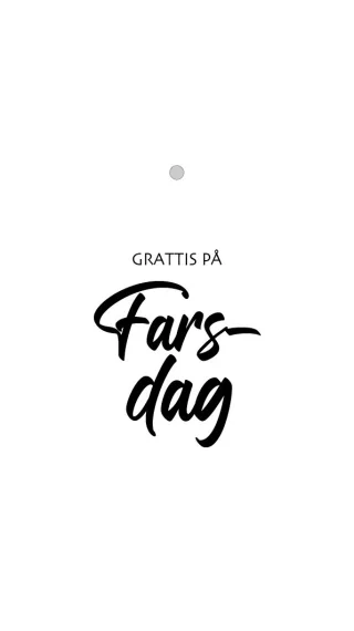 Kimppukortti 'Grattis på Farsdag'