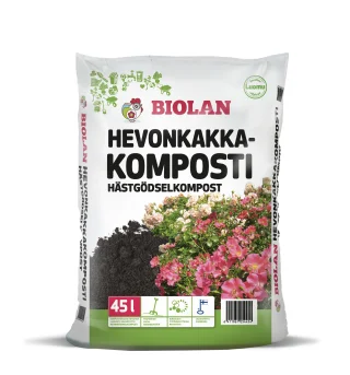 Hevonkakkakomposti 45 l