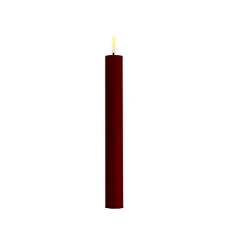 LED-kronljus 24 cm Bourgogne Red