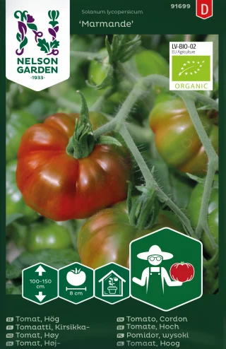 Tomat 'Marmande', Hög, Organic
