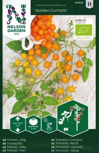 Tomaatti 'Golden Currant', Organic