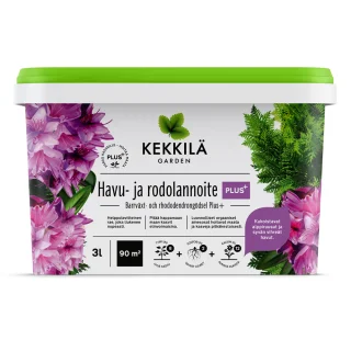 Havu- ja rodolannoite Plus + 3 L