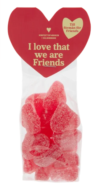 'Love that we're friends' 150 g
