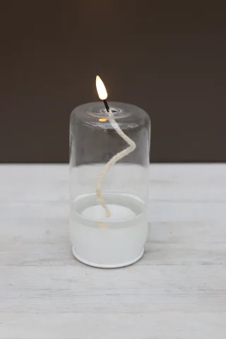 Flamme float LED ljus, 17,5cm