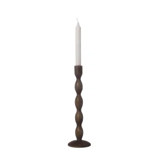 Kynttilänjalka 31 cm, tummanruskea